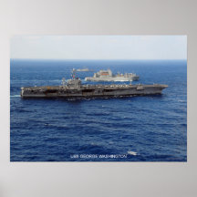 USS George Washington Posters