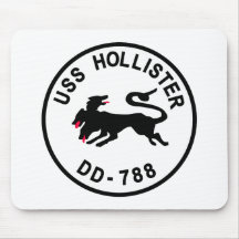 USS Hollister Mouse Pads