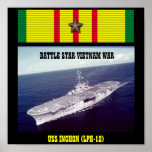 USS INCHON (LPH-12) POSTER posters