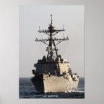 USS Sampson Poster