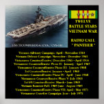 USS TICONDEROGA (CVA / CVS-14)   POSTER posters
