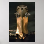 USS Wisconsin Poster