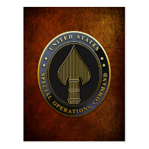 USSOCOM Emblem Postcards
