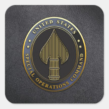 USSOCOM Emblem Square Sticker