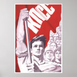 USSR CCCP Cold War Soviet Union Propaganda Posters posters