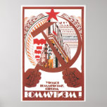 USSR CCCP Cold War Soviet Union Propaganda Posters posters