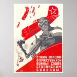 USSR CCCP Cold War Soviet Union Propaganda Posters posters