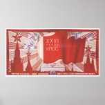 USSR CCCP Cold War Soviet Union Propaganda Posters posters