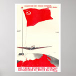 USSR CCCP Cold War Soviet Union Propaganda Posters posters