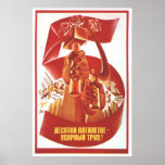 USSR CCCP Cold War Soviet Union Propaganda Posters posters