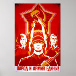 USSR CCCP Cold War Soviet Union Propaganda Posters posters
