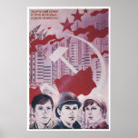 USSR CCCP Cold War Soviet Union Propaganda Posters posters