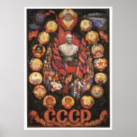 USSR CCCP Cold War Soviet Union Propaganda Posters posters