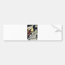 USSR CCCP Cold War Soviet Union Propaganda Posters Bumper Sticker