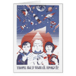 USSR CCCP Cold War Soviet Union Propaganda Posters cards