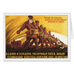USSR CCCP Cold War Soviet Union Propaganda Posters cards
