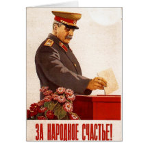 USSR CCCP Cold War Soviet Union Propaganda Posters Card
