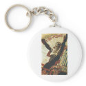 USSR CCCP Cold War Soviet Union Propaganda Posters keychains