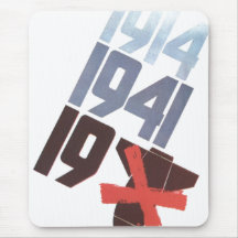 USSR CCCP Cold War Soviet Union Propaganda Posters Mousepad