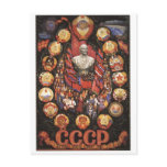 USSR CCCP Cold War Soviet Union Propaganda Posters postcards
