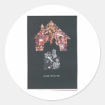 USSR CCCP Cold War Soviet Union Propaganda Posters Round Stickers