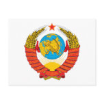 USSR  Coat of Arms Postcard