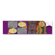 USUI REIKI symbols Bumper Stickers