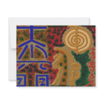 USUI REIKI symbols Custom Invitations