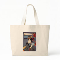 Utagawa Kuniyoshi Woman (12) Tote Bags