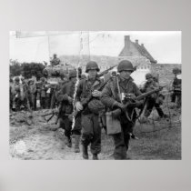 Utah Beach D-Day Troops France World War II Print