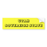 UTAH bumper stickers