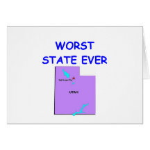 UTAH GREETING CARD