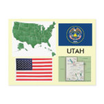 Utah, USA Postcard
