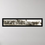 Ute Indian Camp Photo 1913 Print