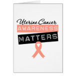 Uterine Cancer Awareness Matters cards
