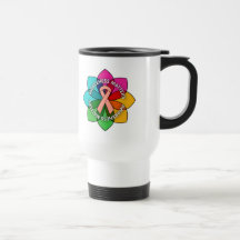 Uterine Cancer Awareness Matters Petals Mugs