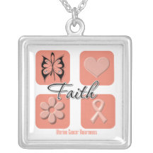 Uterine Cancer Faith Inspirations Jewelry