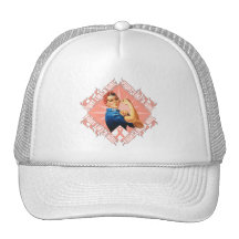 Uterine Cancer Fight Rosie The Riveter Hats