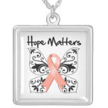 Uterine Cancer Hope Matters Necklaces