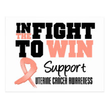 Uterine Cancer In The Fight To Win Postcards