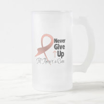 Uterine Cancer Never Give Up Mugs