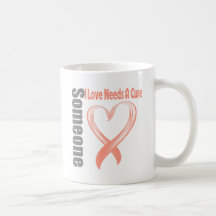 Uterine Cancer Someone I Love Needs A Cure Coffee Mug