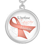 Uterine Cancer Survivor Pendants
