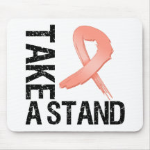 Uterine Cancer Take A Stand Mousepad
