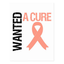 Uterine Cancer Wanted A Cure Postcard