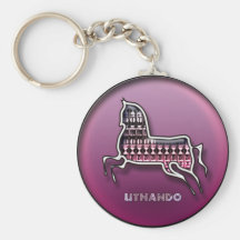 Uthando African Motif Key Chain