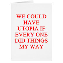 UTOPIA my way Card