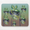 Utopian Alien Flowers Mouse Pad mousepads