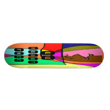 UU abstract. Skateboard Decks