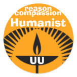 UU Humanist stickers